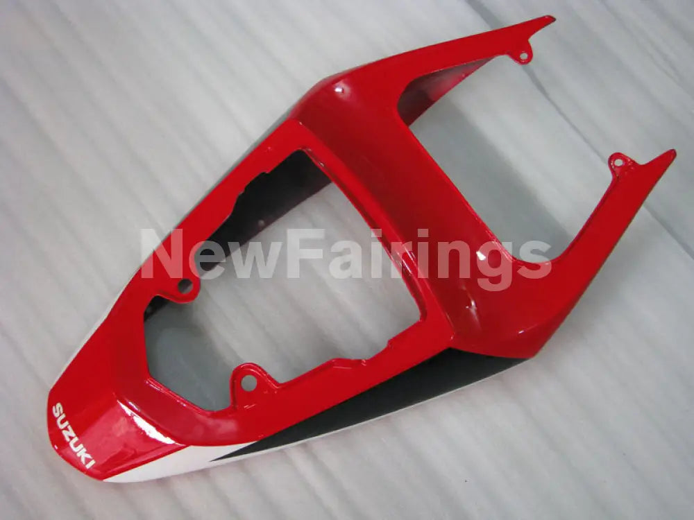 Red and Silver Black Factory Style - GSX-R600 04-05 Fairing