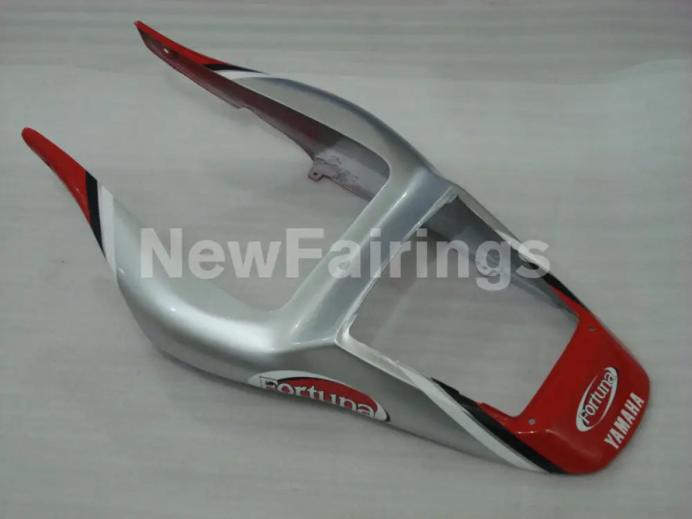 Red and Silver Fortuna - YZF-R6 98-02 Fairing Kit Vehicles & Parts > Vehicle Parts & Accessories > Motor Vehicle Parts