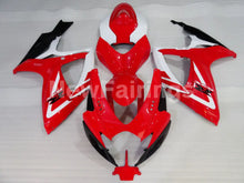 Laden Sie das Bild in den Galerie-Viewer, Red and White Black Factory Style - GSX-R600 06-07 Fairing