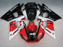 Laden Sie das Bild in den Galerie-Viewer, Red and White Black Factory Style - YZF-R6 98-02 Fairing Kit Vehicles &amp; Parts &gt; Vehicle Parts &amp; Accessories &gt; Motor