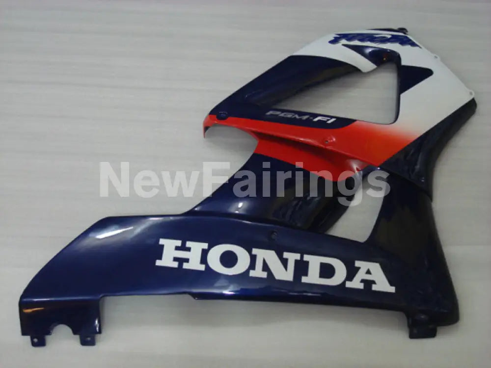 Red and White Blue Factory Style - CBR 929 RR 00-01 Fairing