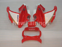 Laden Sie das Bild in den Galerie-Viewer, Red and White Factory Style - CBR600 F2 91-94 Fairing Kit -