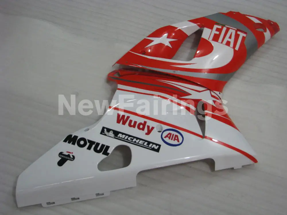 Red and White FIAT - YZF-R1 98-99 Fairing Kit - Vehicles &