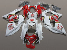 Laden Sie das Bild in den Galerie-Viewer, Red and White Lucky Strike - GSX - R1000 09 - 16 Fairing