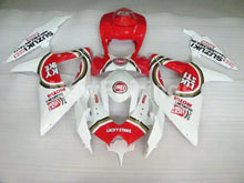 Laden Sie das Bild in den Galerie-Viewer, Red and White Lucky Strike - GSX-R600 08-10 Fairing Kit