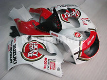 Laden Sie das Bild in den Galerie-Viewer, Red and White Lucky Strike - GSX-R600 96-00 Fairing Kit -