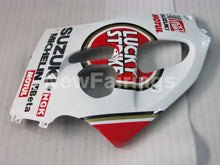 Laden Sie das Bild in den Galerie-Viewer, Red and White Lucky Strike - GSX-R600 96-00 Fairing Kit -