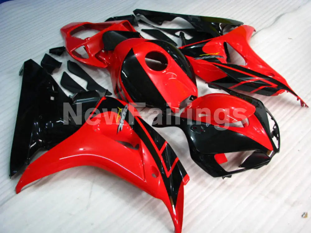 Red Black Factory Style - CBR1000RR 06-07 Fairing Kit -