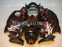 Laden Sie das Bild in den Galerie-Viewer, Red Black Flame - GSX1300R Hayabusa 99-07 Fairing Kit