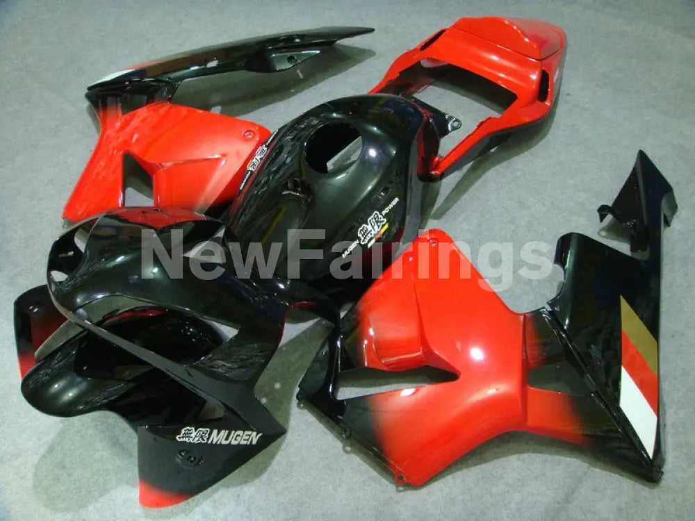 Red and Black MUGEN - CBR600RR 03-04 Fairing Kit - Vehicles