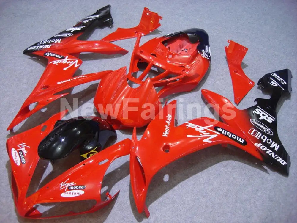 Red and Black Samsung Mobile - YZF-R1 04-06 Fairing Kit