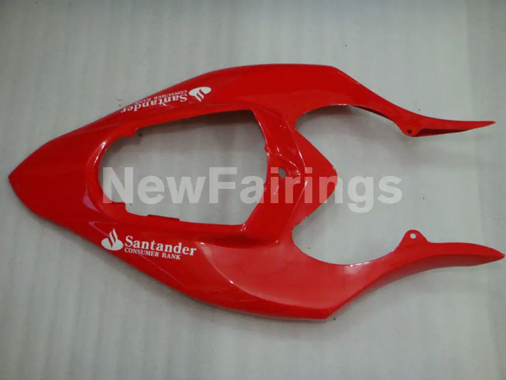 Red and Black White Santander - YZF-R1 04-06 Fairing Kit