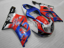 Laden Sie das Bild in den Galerie-Viewer, Red and Blue Corona - GSX-R600 01-03 Fairing Kit - Vehicles