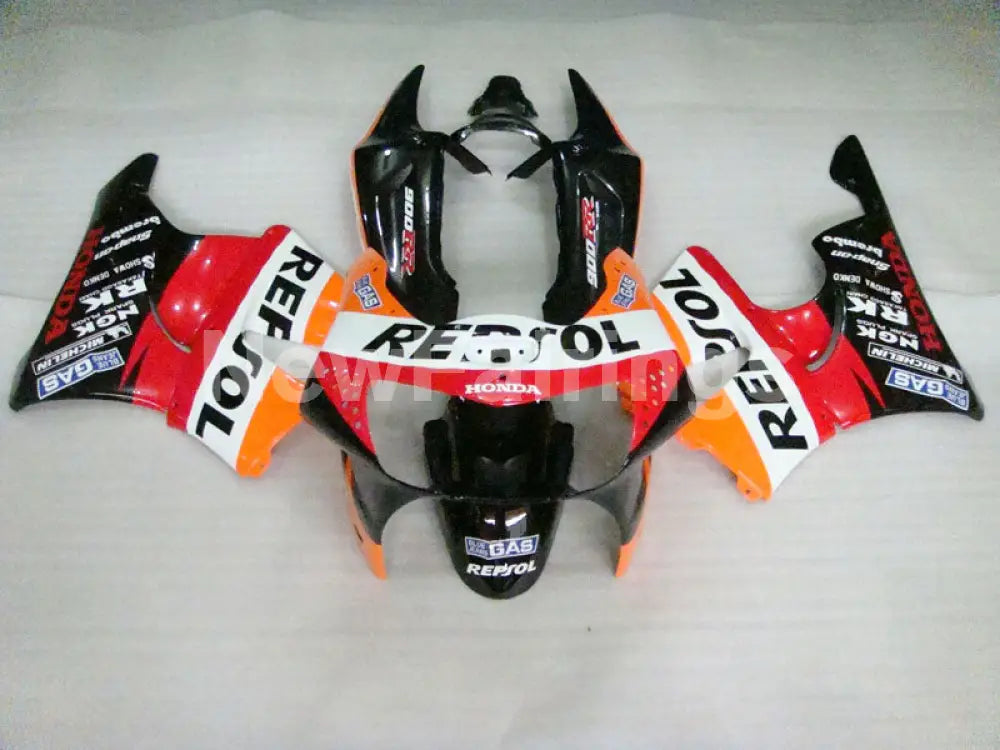 Red Orange and Black Repsol - CBR 919 RR 98-99 Fairing Kit -