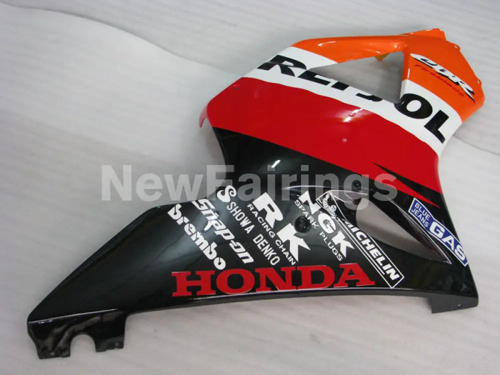 Red Orange Black Repsol - CBR 954 RR 02-03 Fairing Kit -