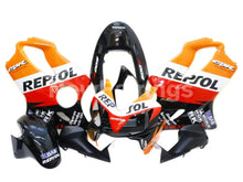 Laden Sie das Bild in den Galerie-Viewer, Red and Orange Black Repsol - CBR600 F4i 04-06 Fairing Kit -