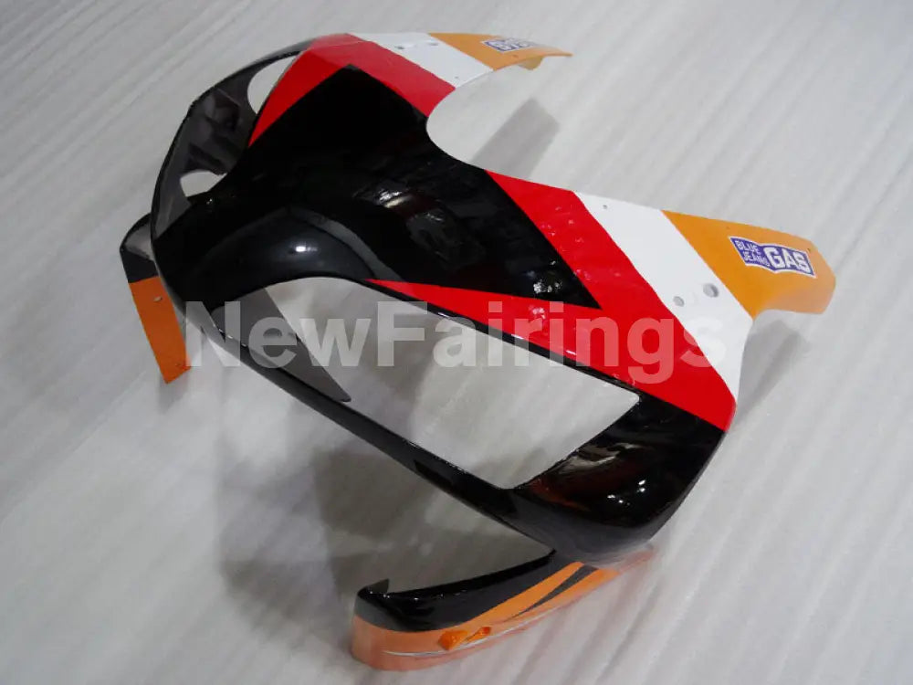 Red Orange and Black Repsol - CBR600RR 03-04 Fairing Kit -