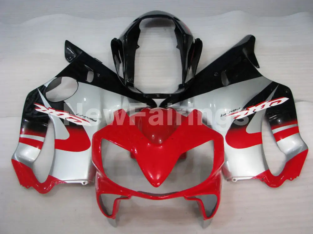 Red and Silver Black Factory Style - CBR600 F4i 04-06