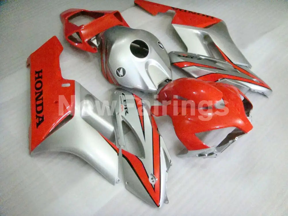 Red and Silver Factory Style - CBR1000RR 04-05 Fairing Kit -