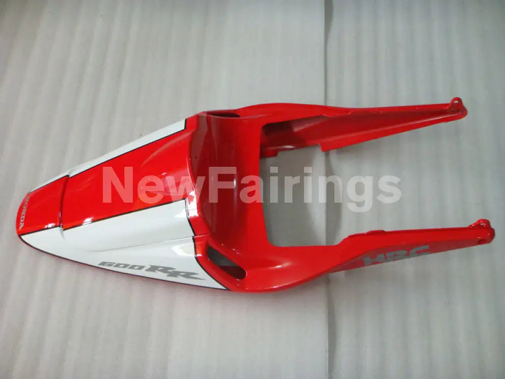 Red and White Black Factory Style - CBR600RR 03-04 Fairing