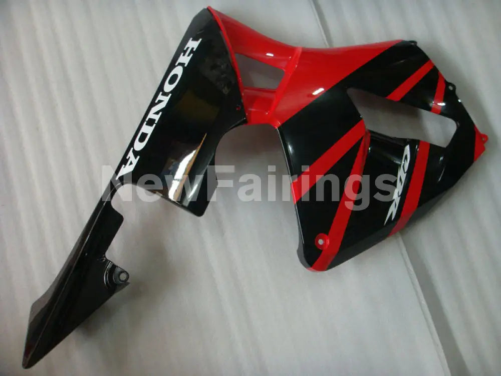 Red and White Black Factory Style - CBR600RR 03-04 Fairing