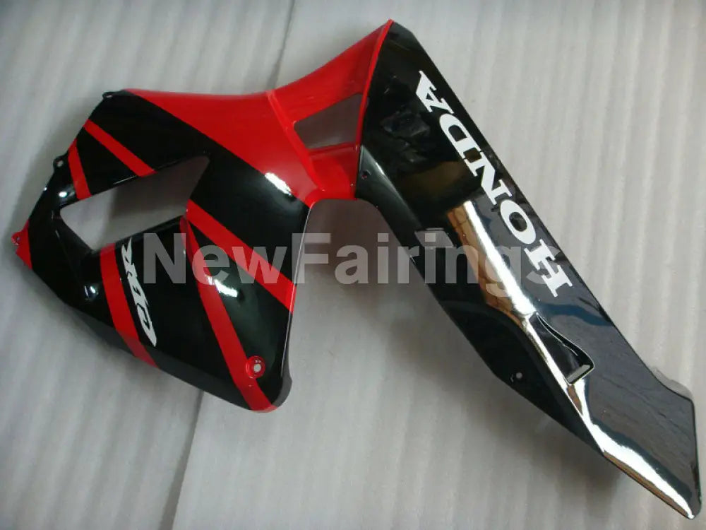 Red and White Black Factory Style - CBR600RR 03-04 Fairing