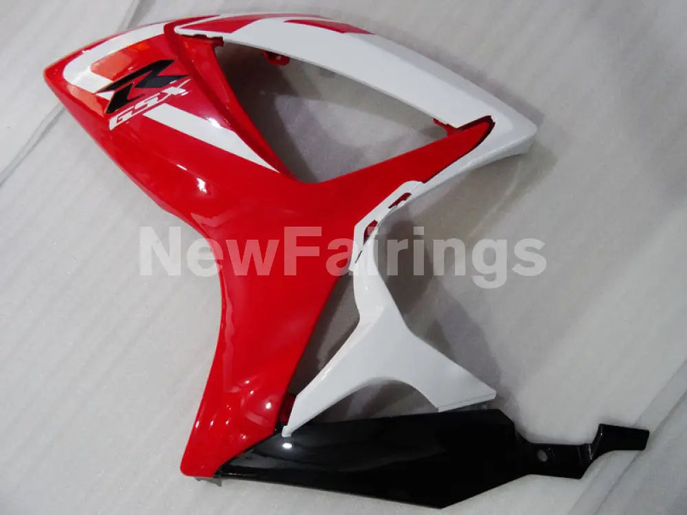 Red and White Black Factory Style - GSX-R750 06-07 Fairing