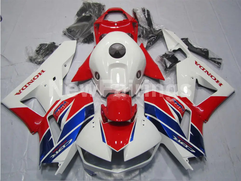 Red and White Blue HRC - CBR600RR 13-23 Fairing Kit -