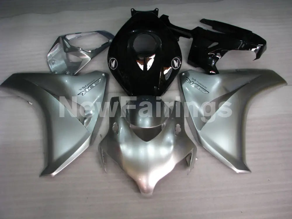 Silver and Black Factory Style - CBR1000RR 08-11 Fairing Kit