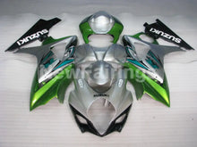 Laden Sie das Bild in den Galerie-Viewer, Silver and Green Black Factory Style - GSX - R1000 07 - 08