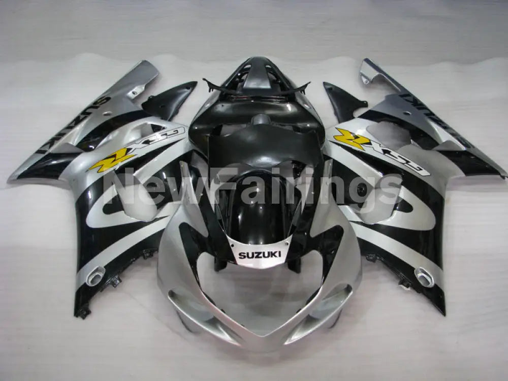 Silver and Black Factory Style - GSX-R750 00-03 Fairing Kit