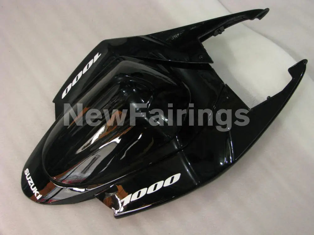 Silver and Black Flame - GSX - R1000 05 - 06 Fairing Kit