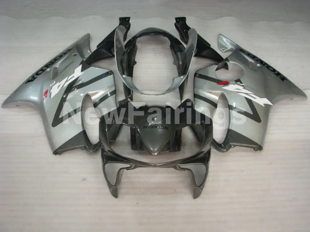 Silver and Grey Factory Style - CBR600 F4i 04-06 Fairing Kit