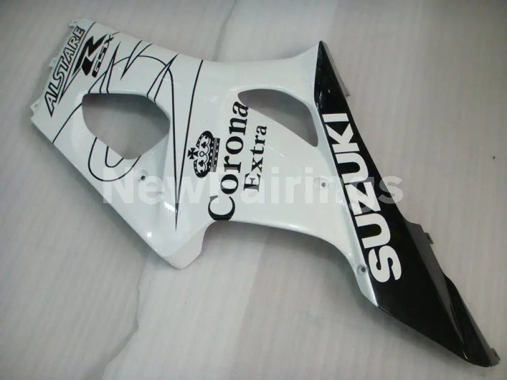 White and Black Corona - GSX - R1000 03 - 04 Fairing Kit