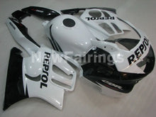 Laden Sie das Bild in den Galerie-Viewer, White and Black Repsol - CBR600 F3 97-98 Fairing Kit -