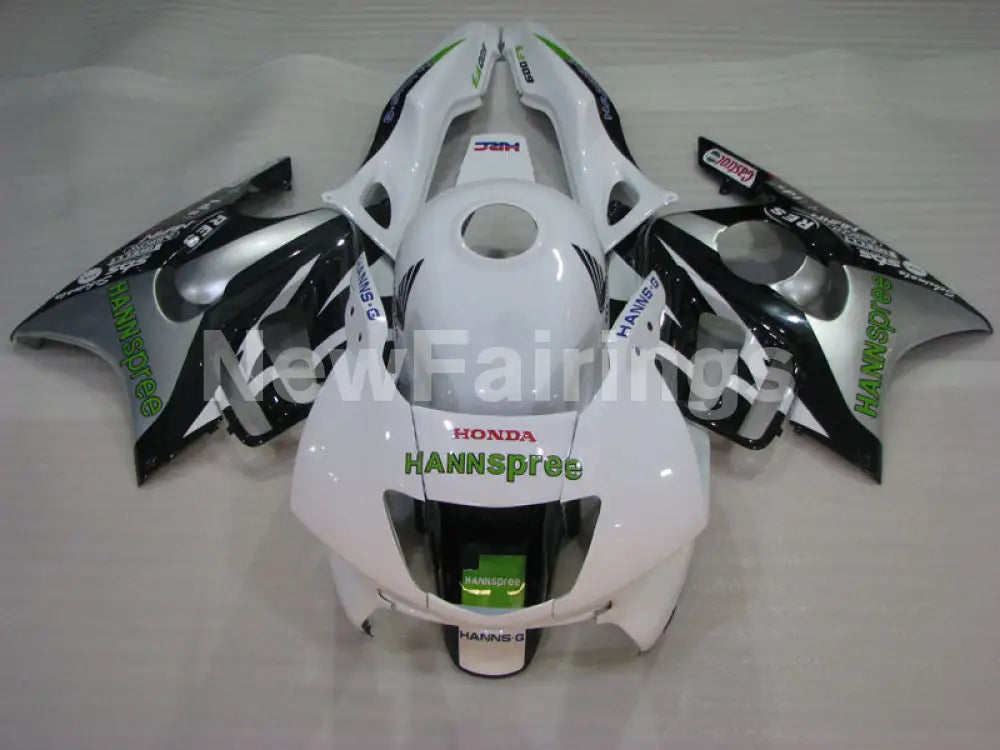 White and Black Silver HANN Spree - CBR600 F3 95-96 Fairing