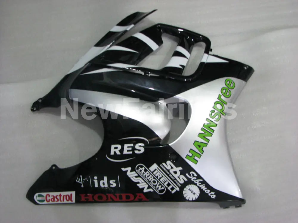 White and Black Silver HANN Spree - CBR600 F3 97-98 Fairing