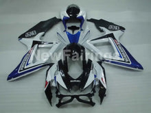 Laden Sie das Bild in den Galerie-Viewer, White and Blue Black Yoshimura - GSX-R600 08-10 Fairing Kit