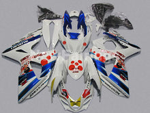 Laden Sie das Bild in den Galerie-Viewer, White and Blue Dark Dog - GSX - R1000 09 - 16 Fairing Kit