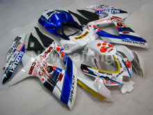 Laden Sie das Bild in den Galerie-Viewer, White and Blue Dark Dog - GSX-R600 08-10 Fairing Kit