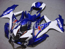 Laden Sie das Bild in den Galerie-Viewer, White and Blue Factory Style - GSX-R600 08-10 Fairing Kit