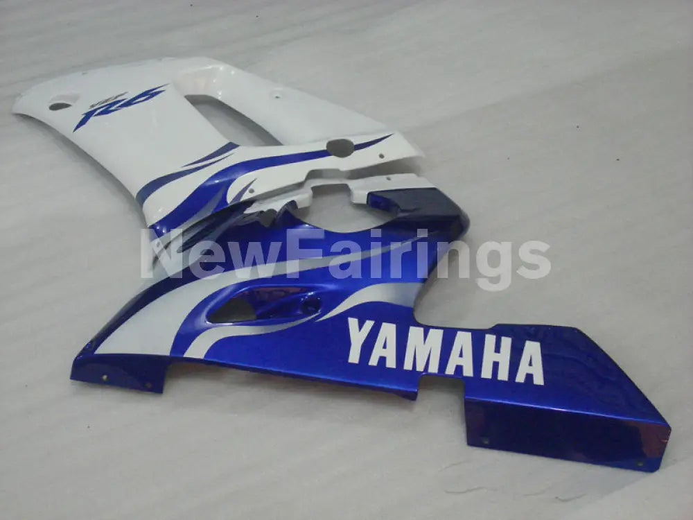 White and Blue Factory Style - YZF-R6 98-02 Fairing Kit Vehicles & Parts > Vehicle Parts & Accessories > Motor Vehicle