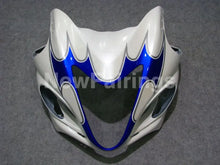 Laden Sie das Bild in den Galerie-Viewer, White and Blue Flame - GSX1300R Hayabusa 08-20 Fairing Kit