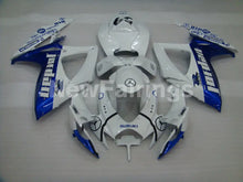 Laden Sie das Bild in den Galerie-Viewer, White and Blue Jordan - GSX-R600 06-07 Fairing Kit -