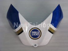 Laden Sie das Bild in den Galerie-Viewer, White and Blue Lucky Strike - GSX-R600 06-07 Fairing Kit -