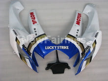 Laden Sie das Bild in den Galerie-Viewer, White and Blue Lucky Strike - GSX-R600 06-07 Fairing Kit -