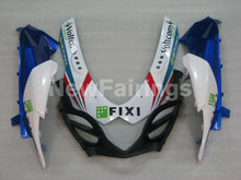 Laden Sie das Bild in den Galerie-Viewer, White and Blue MOTOREX - GSX - R1000 09 - 16 Fairing Kit