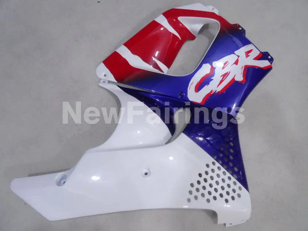 White and Blue Red Factory Style - CBR 900 RR 94-95 Fairing