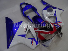 Laden Sie das Bild in den Galerie-Viewer, White and Blue Red Factory Style - CBR 954 RR 02-03 Fairing