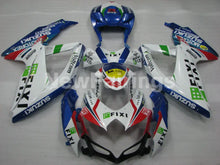 Laden Sie das Bild in den Galerie-Viewer, White and Blue Red MOTOREX - GSX-R600 08-10 Fairing Kit